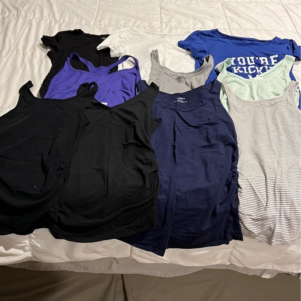 Maternity shirt tank Bundle